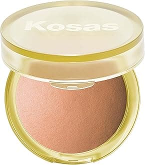 Kosas The Sun Show Glowy Warmth Baked Bronzer - Beachy - Light Medium Bronze - 6g