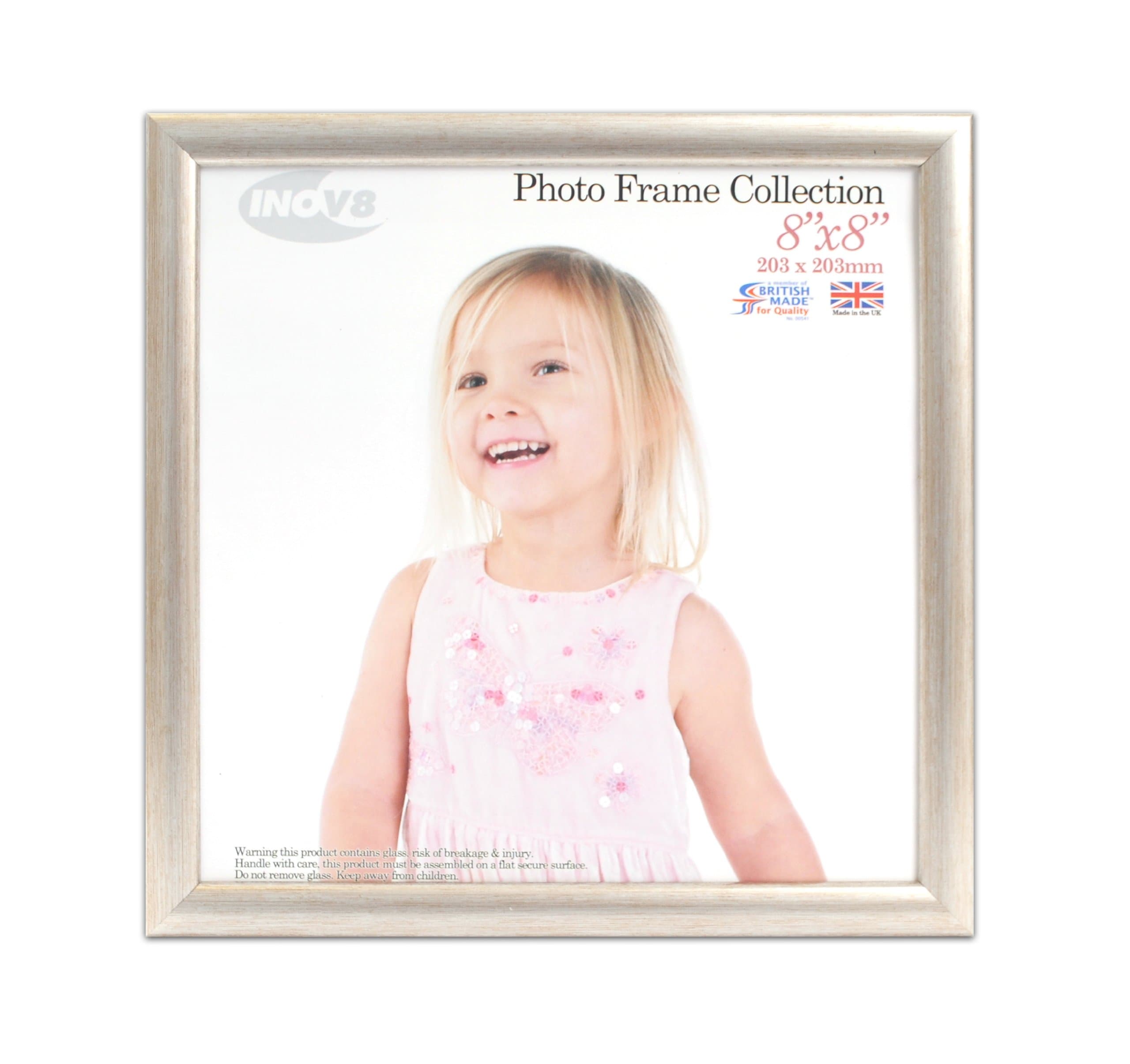 Framing Frames, Silver, 8 x 8 inch