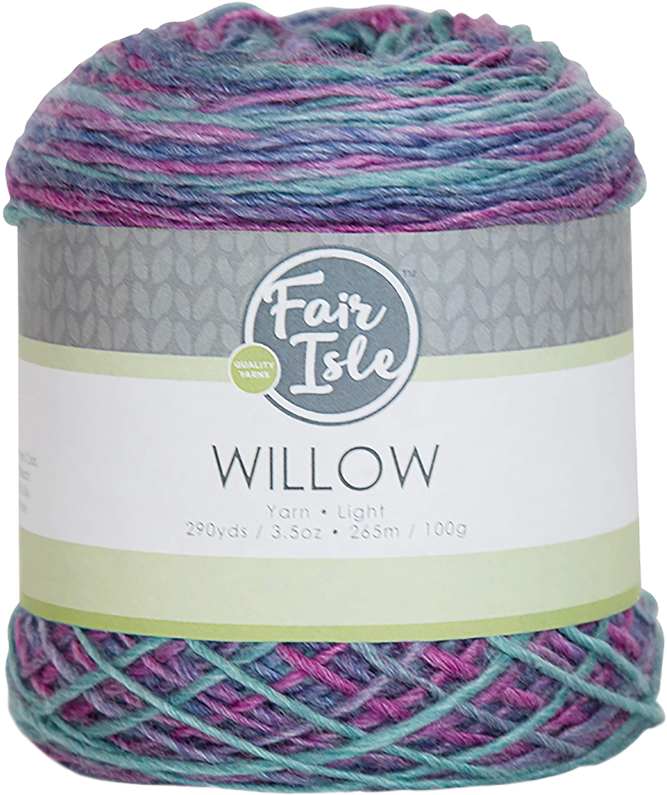 Fair Isle Yarn Willow Yarn, Pixie