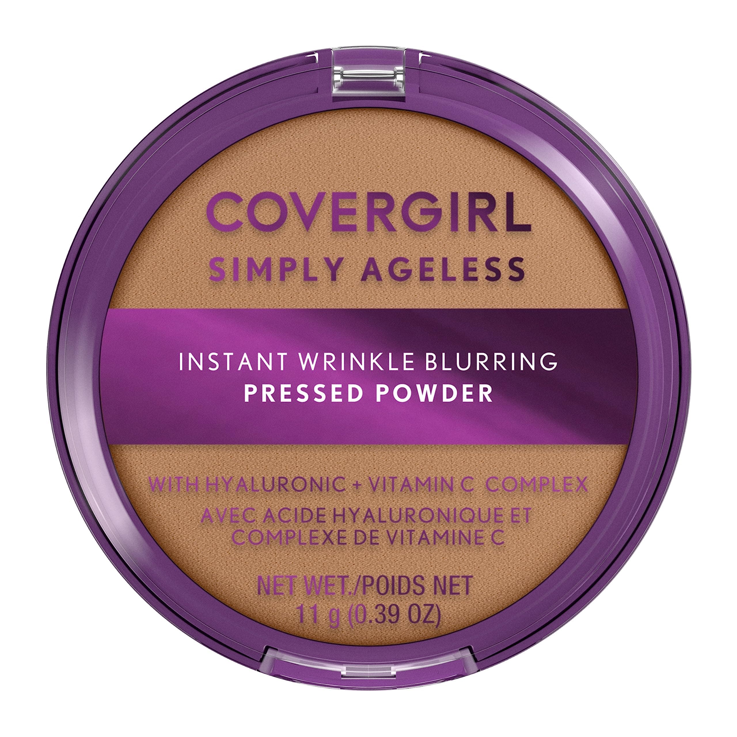 Simply Ageless Instant Wrinkle Blurring Pressed Powder, Soft Honey,0. 39 Oz.