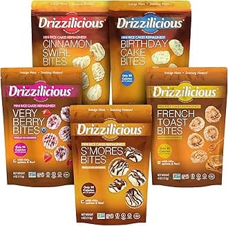Drizzilicious Mini Rice Cake Bites Variety Pack