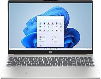 HP Laptop 15-fc0010ne, 15.6" FHD, 7th Gen AMD Ryzen? 5, 8GB RAM, 512GB SSD, AMD Radeon? Graphics, Windows 11 Home, En -Ar KB, Warm Gold - [7Q791EA]