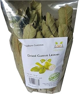 Dried Guava Leaves (Psidium Guajava) (3 Oz, 100+ Leaves)