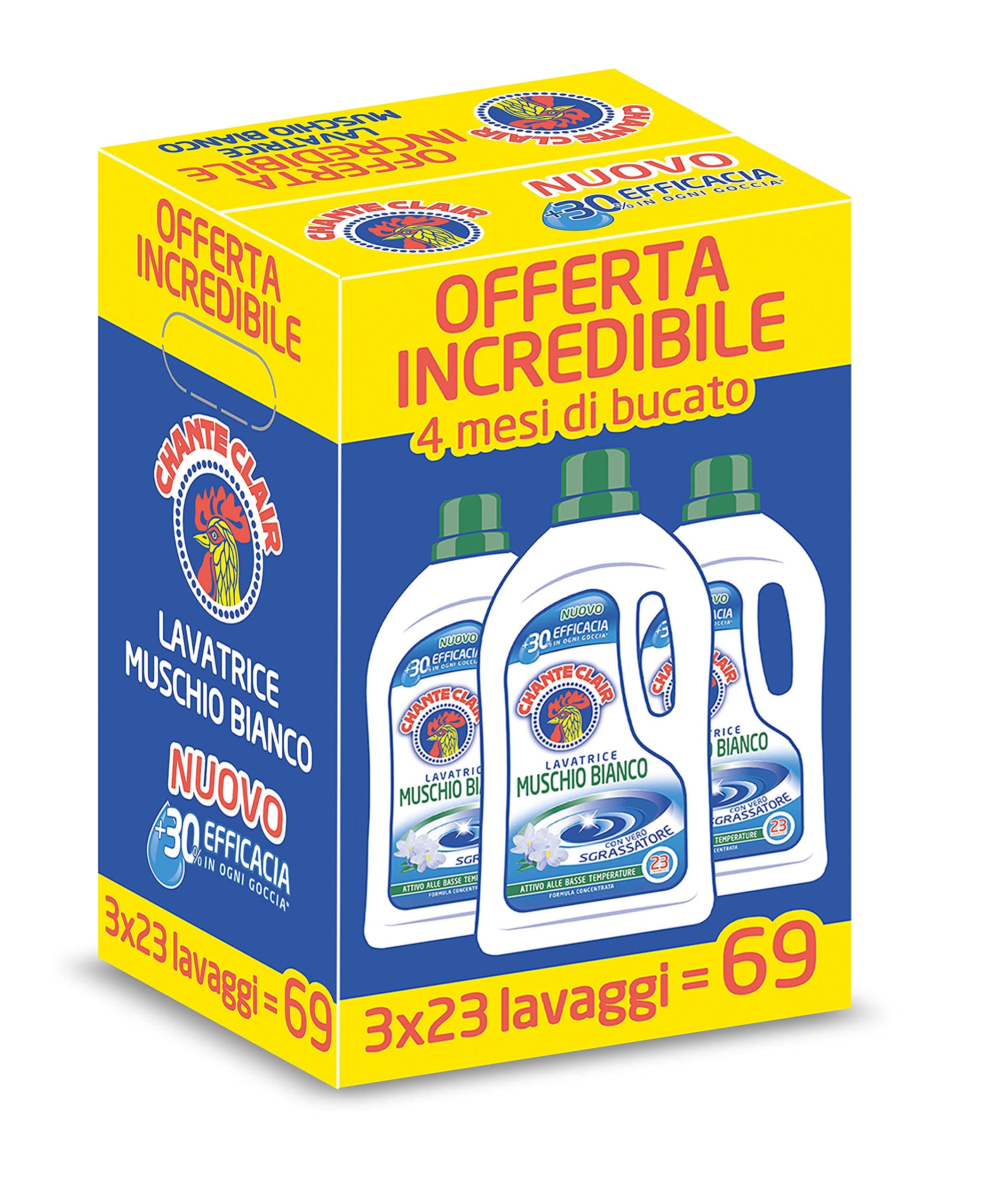 White Moss Washing Machine Detergent