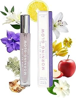 EOL EYE OF LOVE Morning Glow By Best Pheromone Parfum Spray to Attract Men, Highest Concentration, Travel size.33 fl. oz. (10 ml)