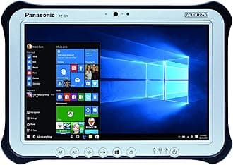 Panasonic Toughpad FZ-G1 MK2, Intel i5-4310U 2.00GHz, 10.1 WUXGA, 8GB, 128GB SSD, WiFi, Bluetooth, Rear Cam, Webcam,4G LTE, 2nd USB, Windows 10 Pro (Renewed)