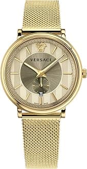 Men's V-Circle Watch VBQ070017 with Small Seconds, Bracelet