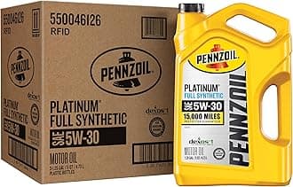Platinum Full Synthetic 5W-30 Motor Oil (5-Quart, Case of 3)