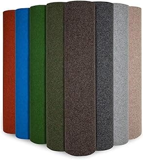 Wonder Colour Garden Matting, Lawn Carpet Balcony Rug, Durable and Weather Resistant Outdoor Matting, Lawn Turf Carpet, Balony Patio Matting (Moss Green, 200 x 250 cm)