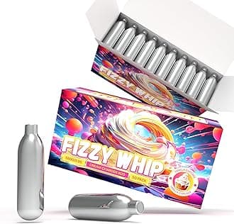 Whipped Cream Charger 50 Pack N2O Cream Charger 8.5g Nitrous Oxide Cartridges