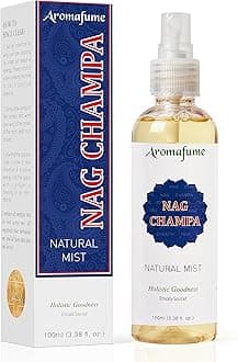Aromafume Nag Champa - Meditation and Wellness Natural Mist (3.3 Oz) Clean, Smoke-Free, Non Toxic Alternative to Incense & a Fantastic Way to imbibe Your Favorite New-Age Aromatic Delight