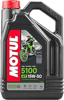 Motul 5100 4T Synthetic Ester Blend Motor Oil - 15W50 - 1Gal. 3082Gaa