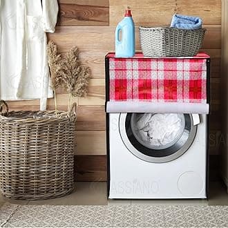 Glassiano Fully Automatic Front Load Waterproof Washing Machine Cover for Samsung/ IFB/ LG/ Godrej/ Whirlpool/ Bosch/ 5 kg, 5.2 Kg, 5.5 Kg