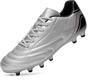 Soccer Shoes Mens Cleats Outdoor Professional Training Turf Football Boots Breathable Athletic Sneaker for AG/FG 6.5 US-11 US