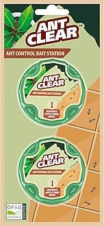 CLEAR Ant Bait Station, 2-Pack, Box
