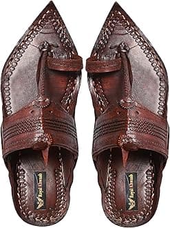 Kolhapuri Chappal for Men | Leather Slippers | Kolapuri Chapal - CS-AB-Parent A13