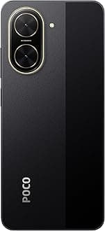 POCO C71 Black 3GB RAM 64GB ROM | 6.88" 120Hz HD+ Display | 32MP Camera | 5200mAh Battery