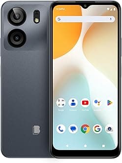 BLU F5| 5G | 2024 | All-Day Battery | Unlocked | 6.6” HD+ Display | 128GB | Dual 50MP | US Version | Grey