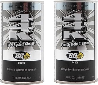 2 Pack Bg 44k Fuel System Cleaner Power Enhancer 11 Oz Cans