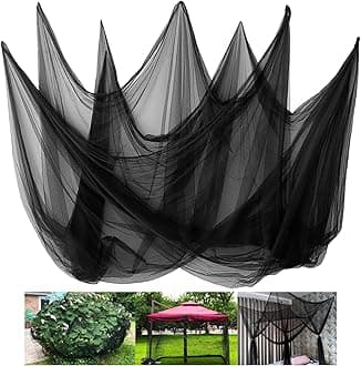 Mosquito Netting,10 × 50 Ft Mosquito Mesh Screen for Patio,Fly Insect Bird Net Barrier Garden Mesh Netting for Protect Vegetables Fruits from Birds Bugs