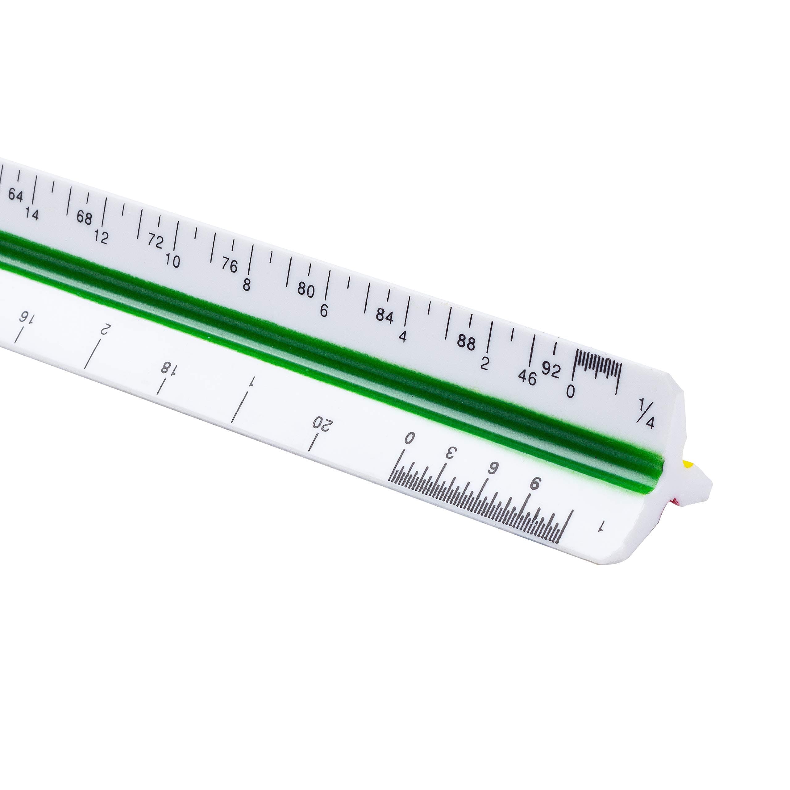 Architectural Scale Ruler, 12" Plastic Architect Scale