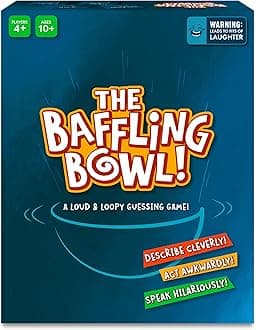Baffling Bowl - Hilarious 600 Cards Guessing Game for Kids, Teens & Adults, Fun, Bonding for Friends & Family, Challenges for Game Nights, Parties, Gifts for Ages 10, 11, 12, 13 and Up, Players 4+