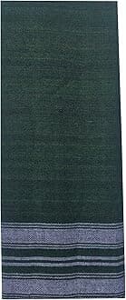 NDA Imama Headwear for Men's Headwear Pagri Scarf for Muslim Men's Long Scarfs for prayer Imam Safa | Caps/Hat not included (3-Meters, Green & Grey)