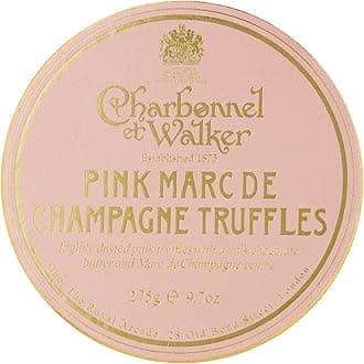 Charbonnel et Walker Double Layer Pink Marc de Champagne Truffles 275 g