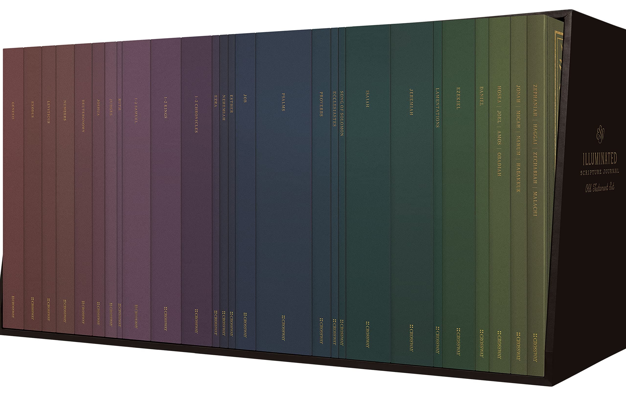 ESV Illuminated Scripture Journal: Old Testament Set: Old Testament Set (Paperback)