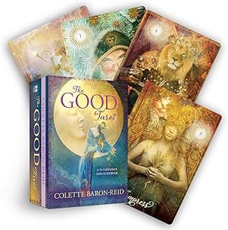 The Good Tarot: A 78-Card Modern Tarot Deck with The Four Elements ― Air, Water, Earth And Fire for Suits ― Inspirational Tarot Cards with Positive Affirmations