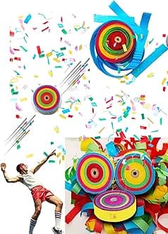 Premium Hand Throwing Paper Confetti Ribbon Shower For Outdoor Events (Pack of 12 Ribbons)