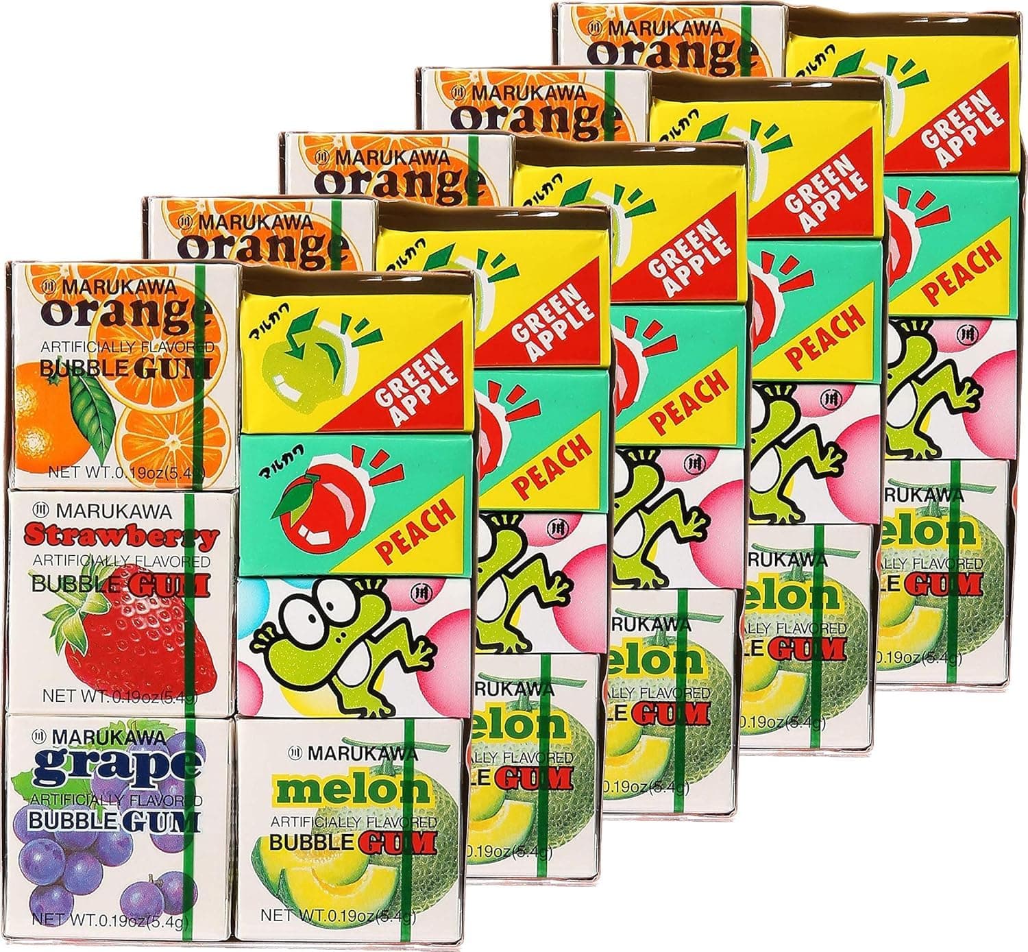 7 Pack Bubble Gum 1.29oz (5 Pack)