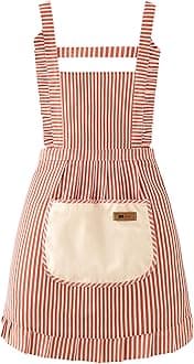 Aprons for Women Unisex Adjustable Apron Cooking Kitchen Chef for Home Kitchen Restaurant Coffee House