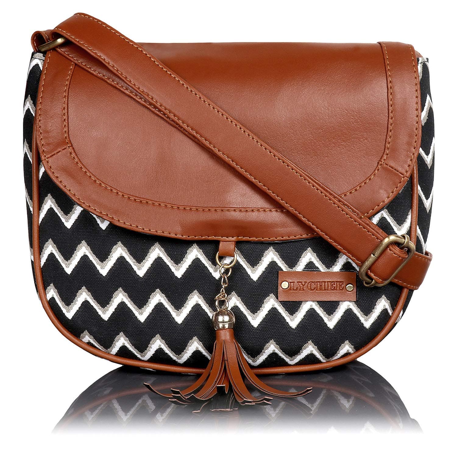 Lychee bagsCanvas Printed Sling Bag