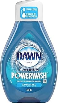 Dawn Platinum Powerwash Dish Spray, Dish Soap, Fresh Scent Refill, 16 Fl Oz (Pack of 1)