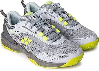 YONEX Velo 100-i Badminton Shoes | Made in India | Ideal for Badminton,Squash,Table Tennis,Volleyball | Non-Marking Sole | TRU Cushion | Ergo Shape | Hexagrip |