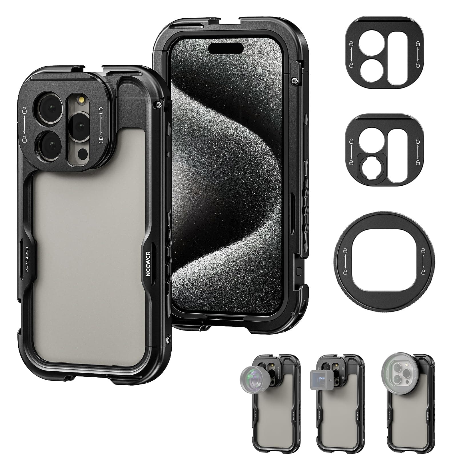 Quick Release Design Video Rig Phone Stabilizer