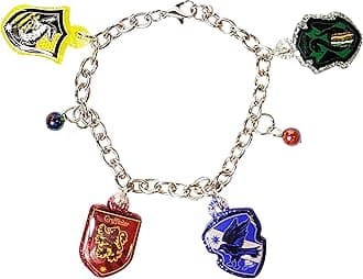 Harry Potter 7" Bracelet with 4 Metal Charms, for Boys and Girls, Ages 3+