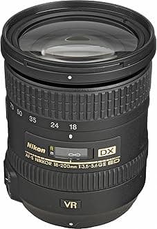 AF-S DX NIKKOR 18-200mm f/3.5-5.6G ED VR II Lens for Nikon DSLR Cameras