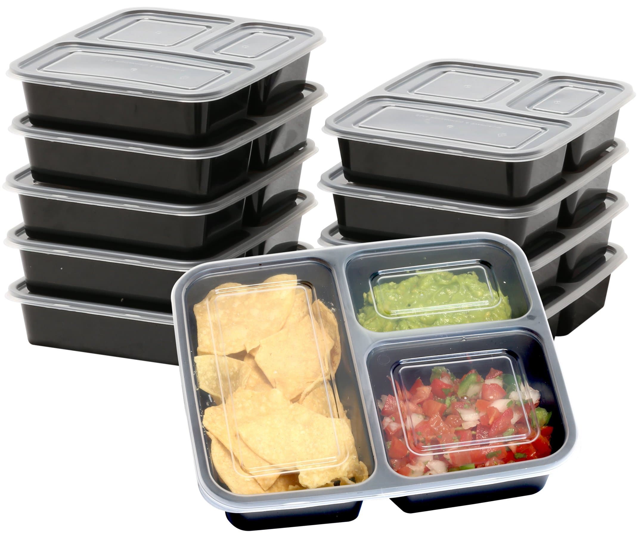 3 Compartment  Food Container