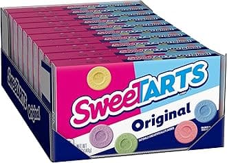 SweeTARTS Original, Assorted Flavors, Theater Box, 5 Oz, Pack of 10