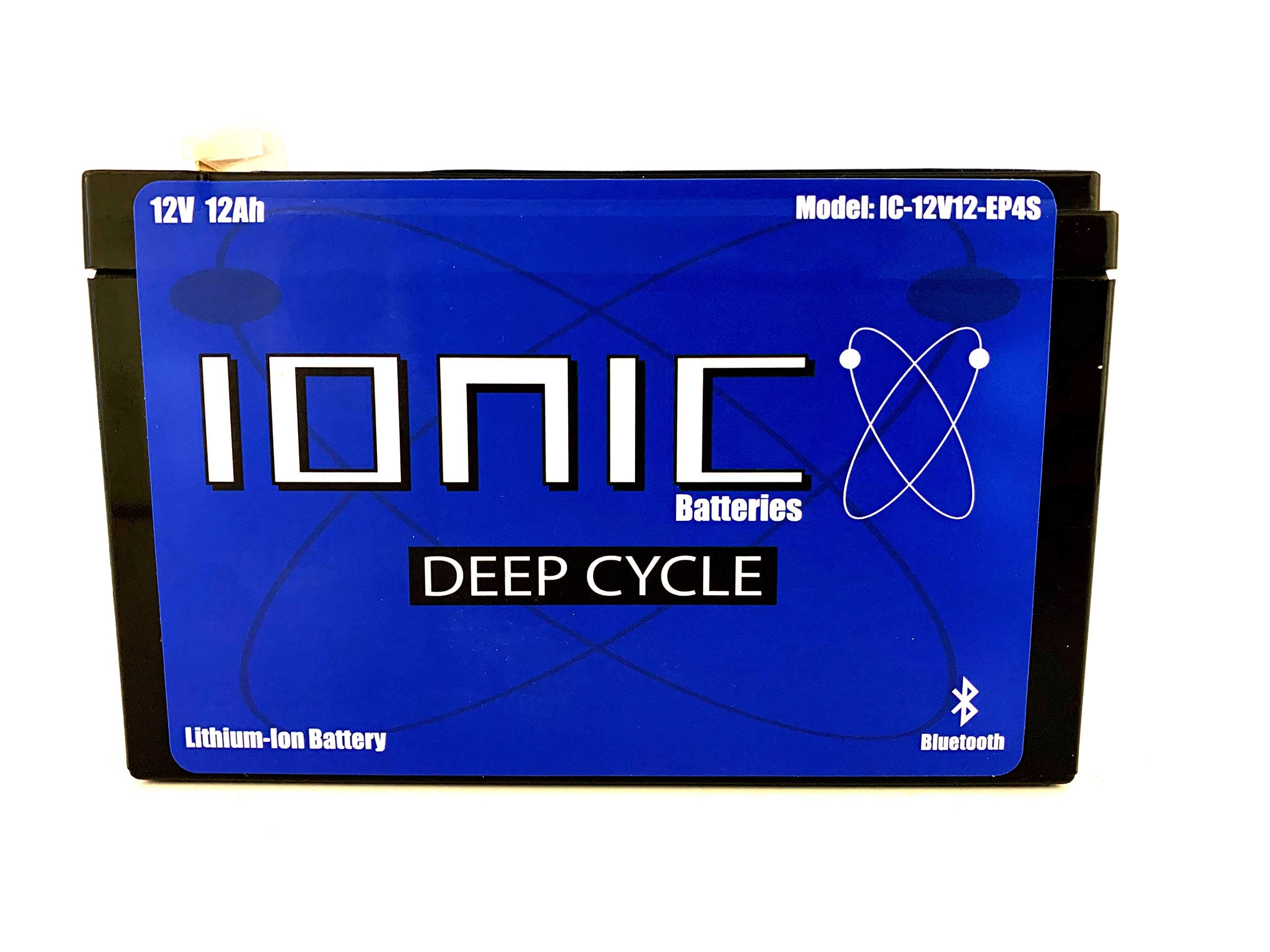 Ionic Lithium 12V 12Ah | LiFePO4 Deep Cycle Battery + Bluetooth