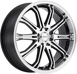 Maxxim Ferris Black Wheel with Machined Face (17x7"/4x100mm)