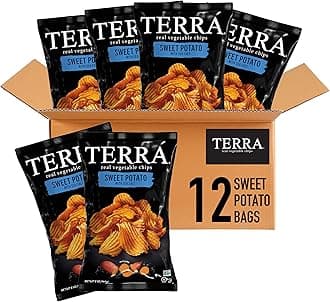 Vegetable Chips, Sweet Potato with Sea Salt, 5 oz. (Pack of 12)