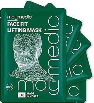 MAYMEDIC Korean Face Sheet Lifting Mask with Collagen  5 pcs