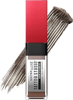 Maybelline Tattoo Studio Waterproof Eyebrow Gel for Eyebrows Up to 36 Hours - Soft Brown - 1 Piece