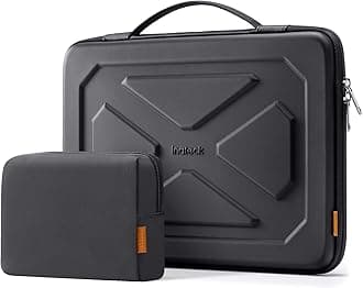 Inateck 13 inch Shockproof Laptop Case Compatible with 14 inch MacBook Pro M5 M4 M3 M2 M1 Pro Max 2025-2021, 13 inch MacBook Pro Air M2 M1 2010-2022, 13.5 inch Surface Laptop 6/5