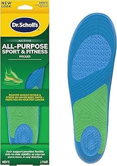 Dr. Scholl's Athletic Series Sport Insoles for Men, 1 Pair, Size 8-14