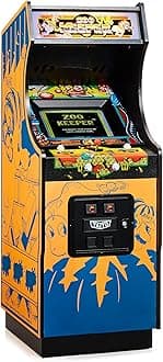 Numskull Quarter Zoo Keeper Mini Arcade - 1/4 Scale Authentic Wooden Replica, Original ROM, Rechargeable Battery & 3W Speakers for Retro Enthusiasts [video game] [video game]