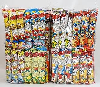 Assorted Japanese Junk Food Snack "Umaibo" 100 Packs of 11 Types